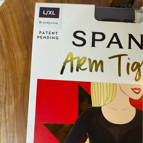 NEW SPANX Brandywine Opaque Arm Tights Layering L/XL - Picture 4 of 4